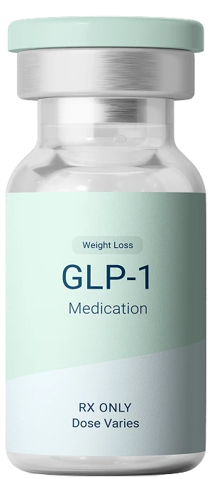 TrimRx semaglutide GLP-1 weight-loss medication vial